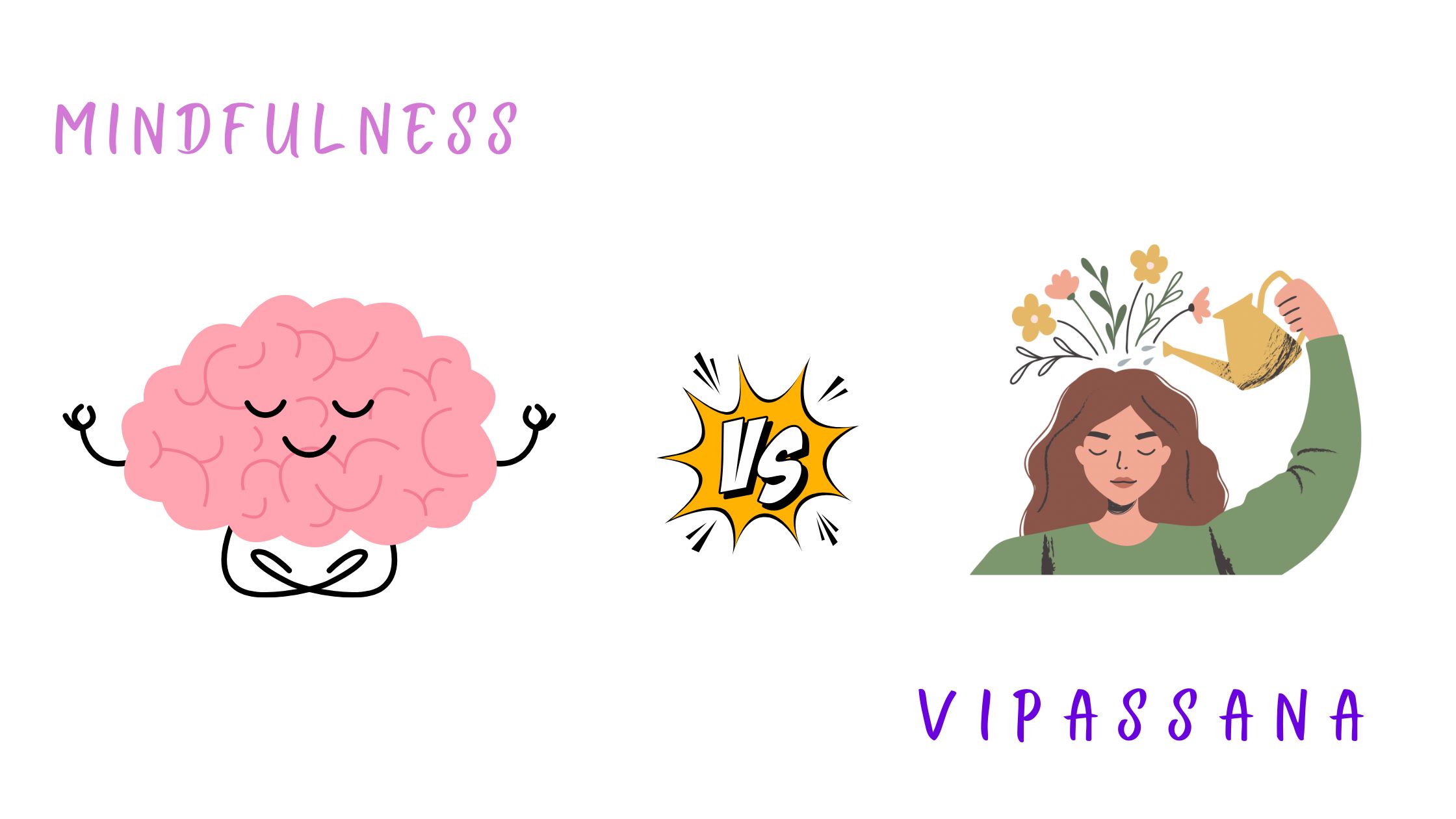 Mindfulness Vs Vipassana Mindfulness Vs Vipassana