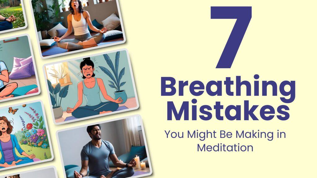 How to breathe while meditating