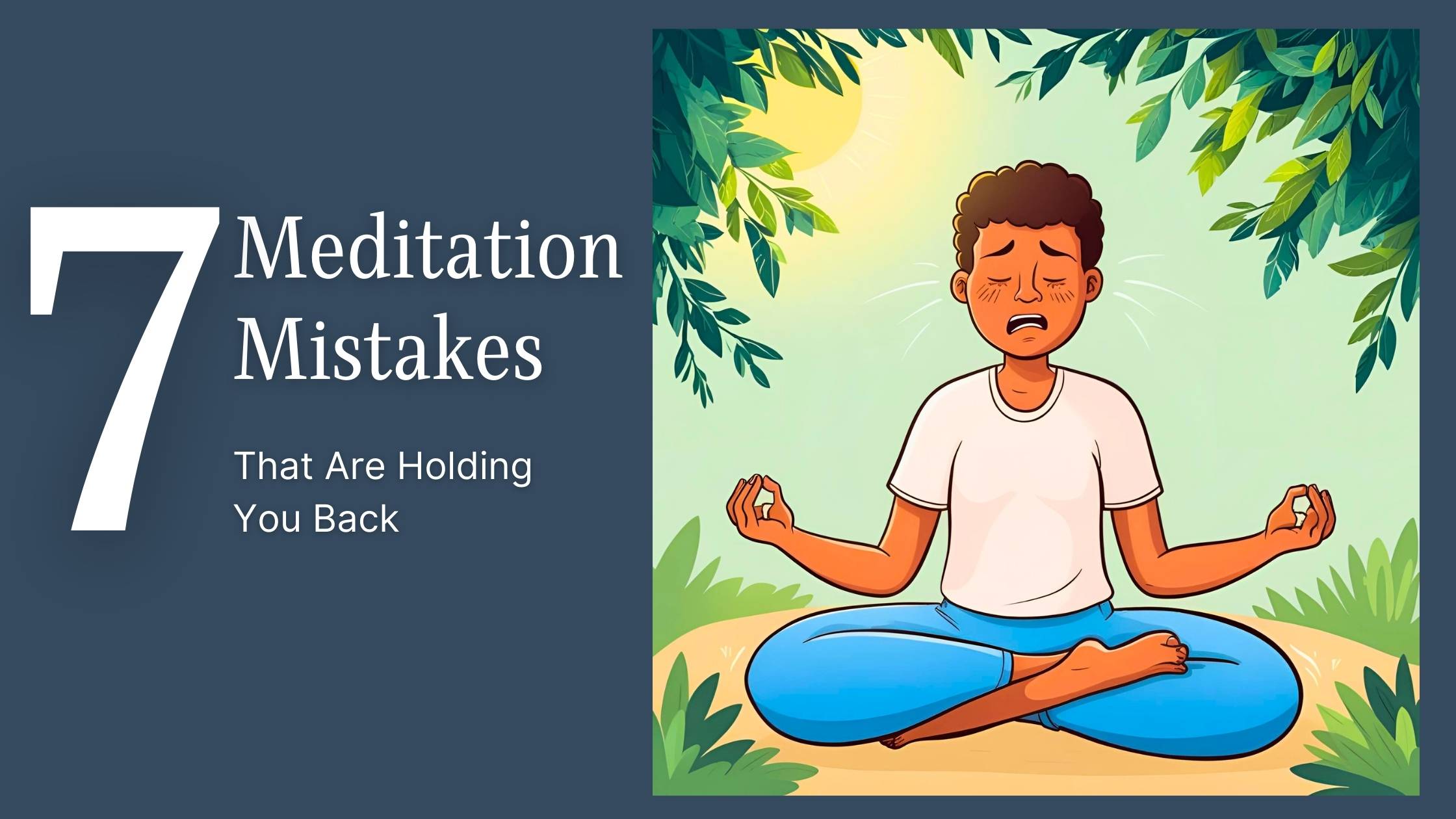 Meditation Mistakes Meditation Mistakes