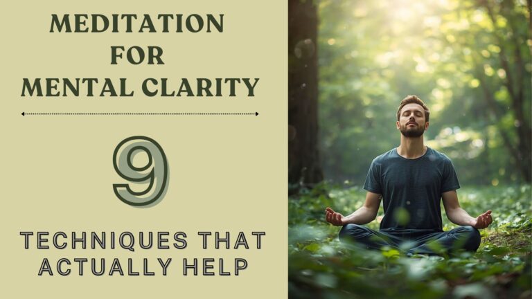 Meditation for Mental Clarity